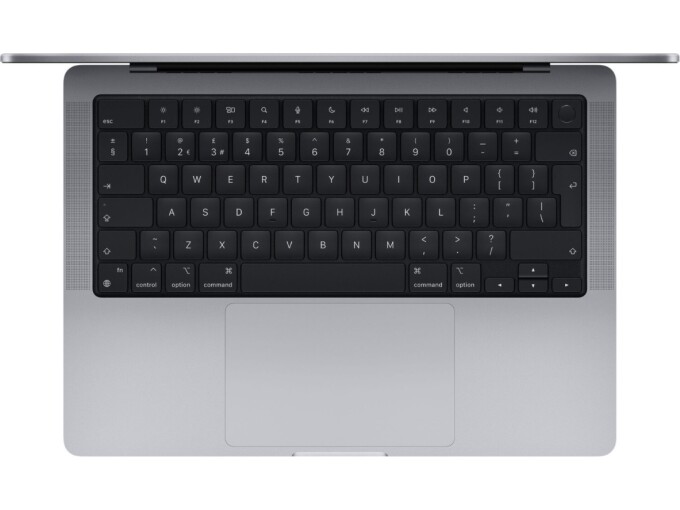 Apple MacBook Pro (14-tum, 2021) – M1 Pro 10/16C, 32GB, 1TB SSD, Engelskt Tangentbord **Ny i kartong** - Vänster sida