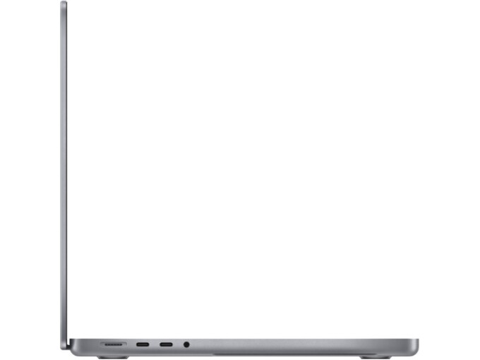 Apple MacBook Pro (14-tum, 2021) – M1 Pro 10/16C, 32GB, 1TB SSD, Engelskt Tangentbord **Ny i kartong** - Höger sida