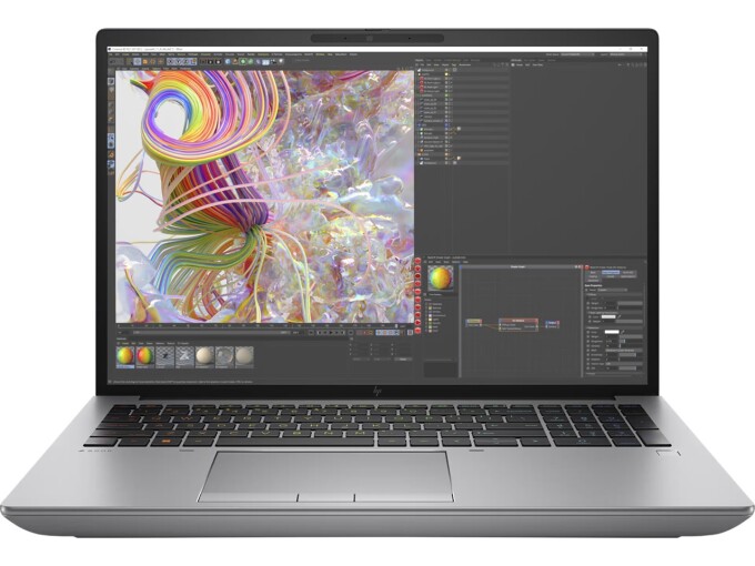 HP ZBook Fury 16 G9 - 16", Core i7, 32GB, 512GB SSD, 4G WWAN, RTXA1000 vänster sida