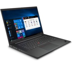 Lenovo ThinkPad P1 G4 – 16" UHD+, Core i7, 32GB, 512GB SSD, 5G WWAN, RTX A2000 framifrån